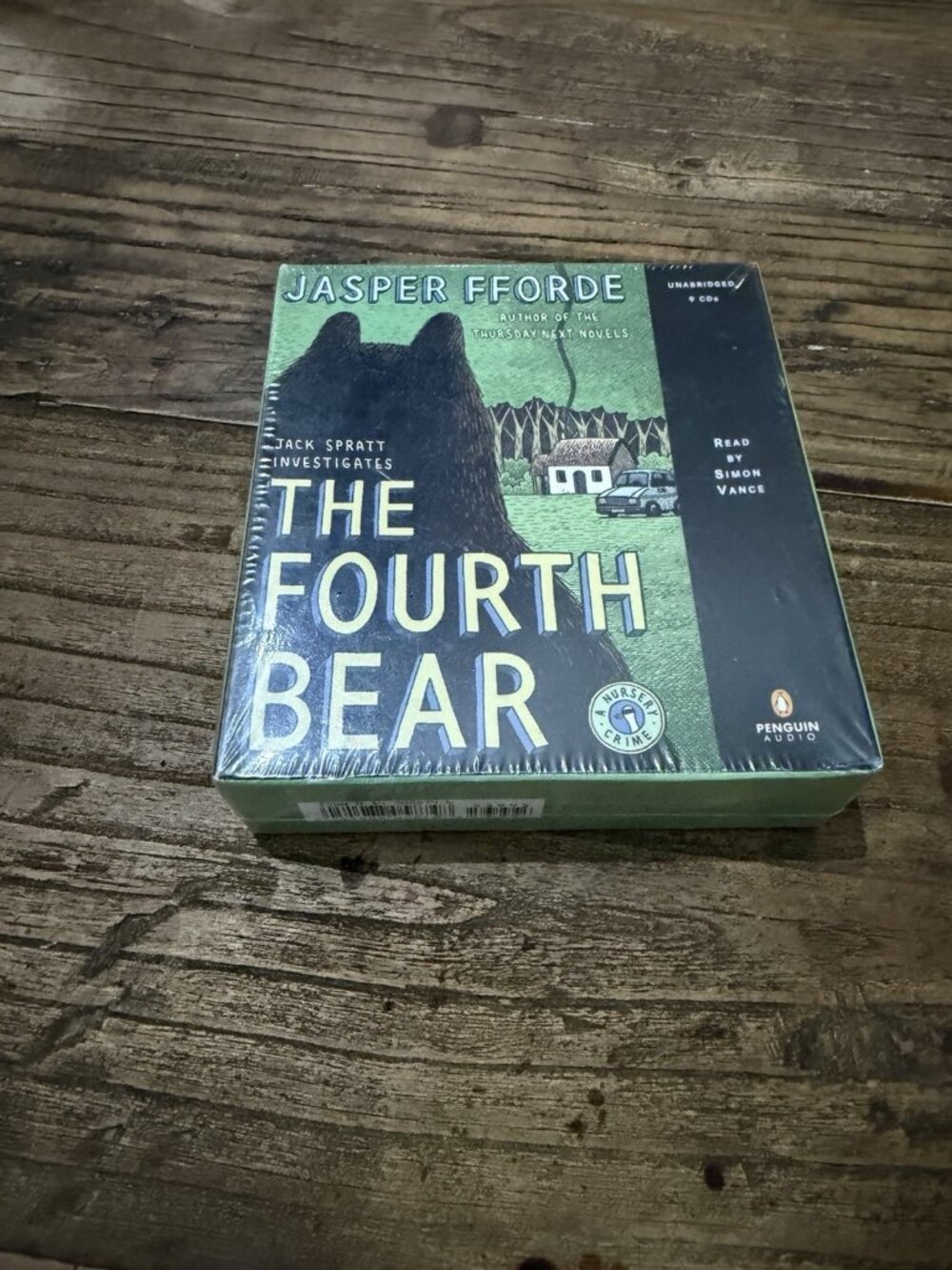 The Fourth Bear: A Nursery Crime - Audio CD Fforde Jasper NEW & SEALED